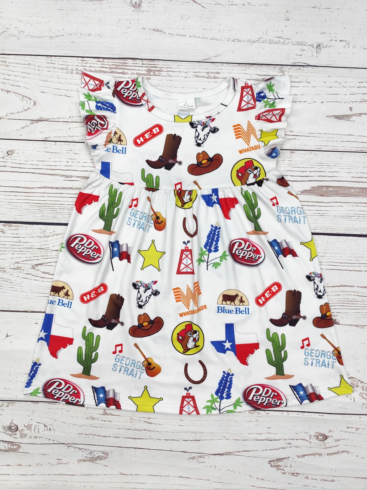 Girl Texas Summer Dress