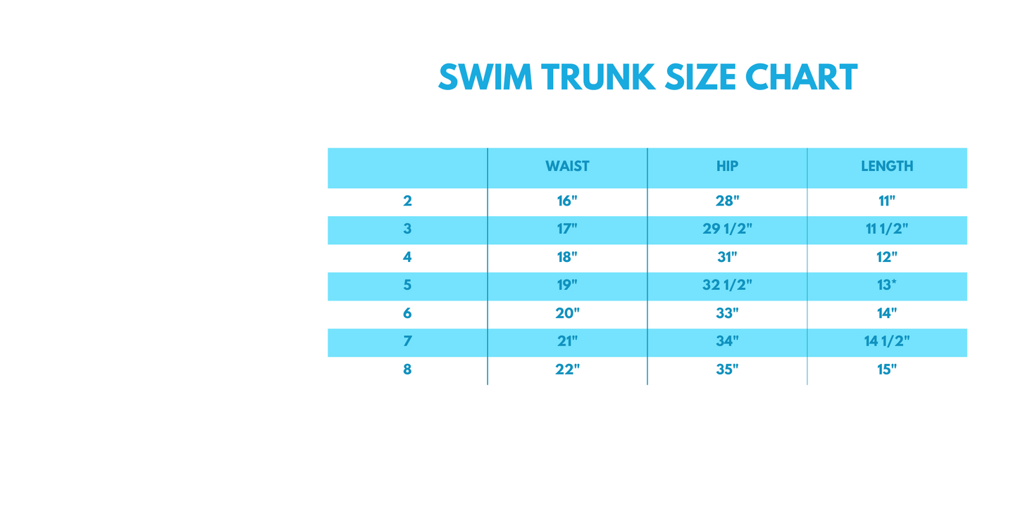 Seaweed boy trunk shorts