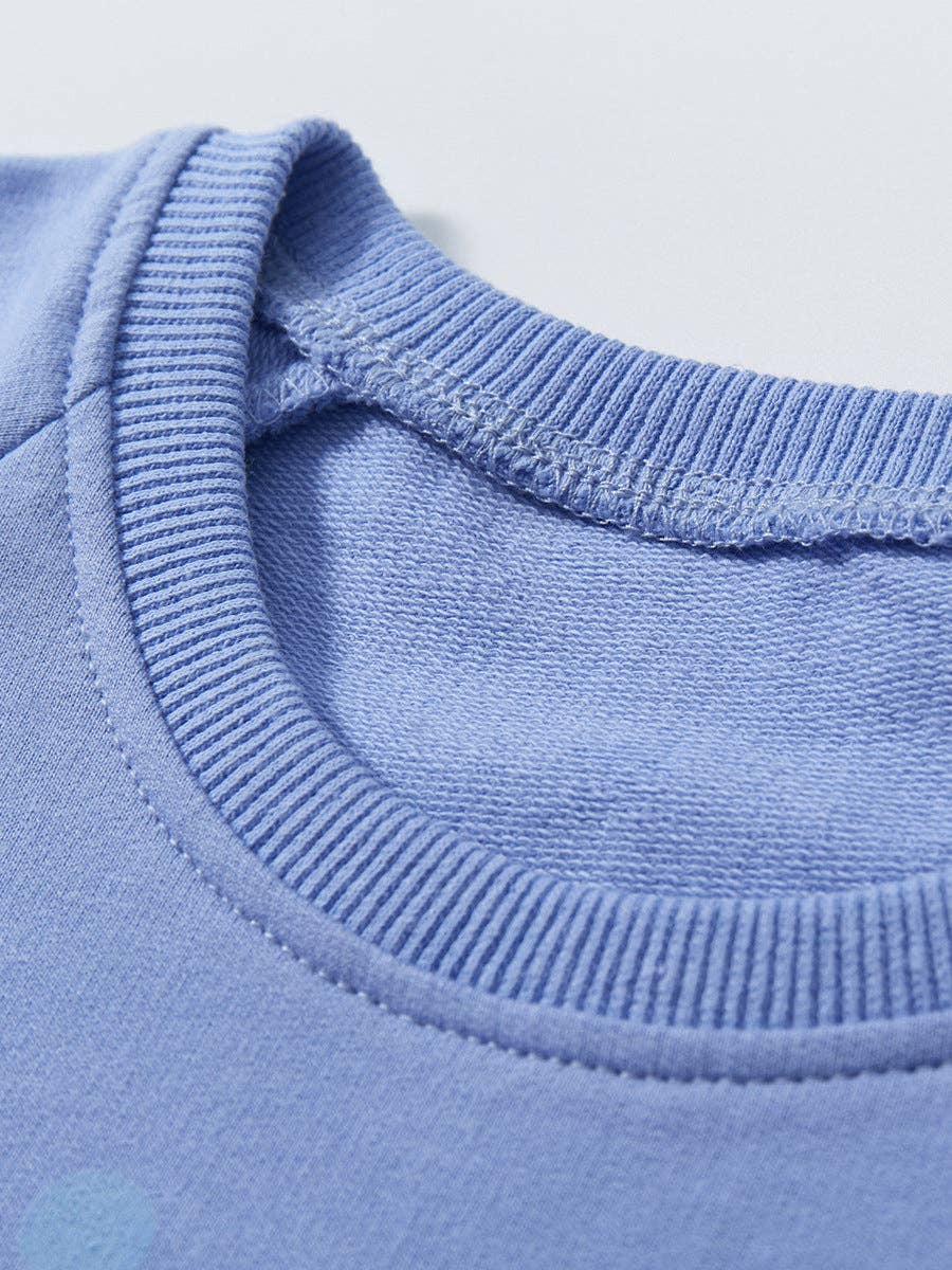 Girls Short Sleeves Rainbow Insect