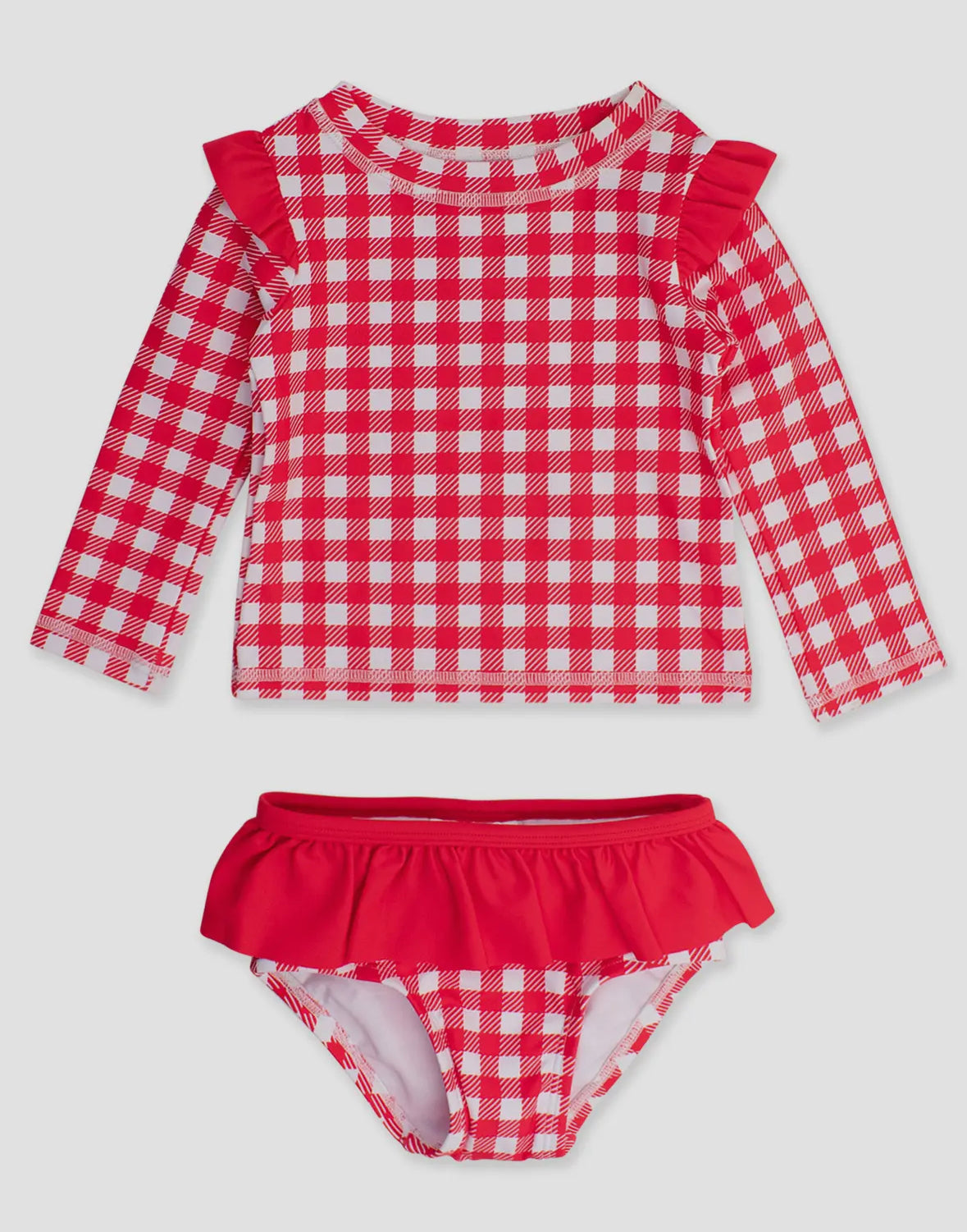 Red gingham 2 piece
