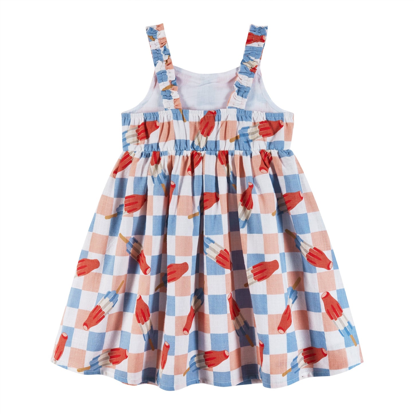 Andy and Evan linen rocket pop dress