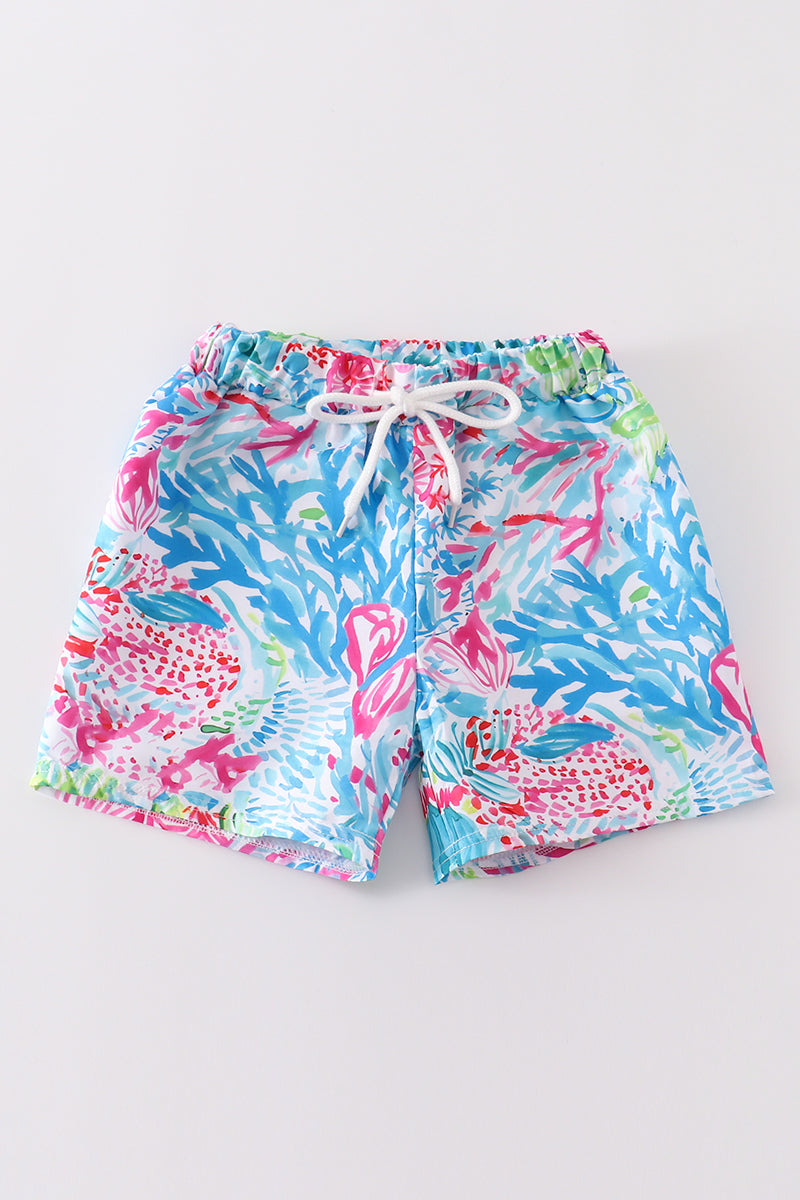 Seaweed boy trunk shorts
