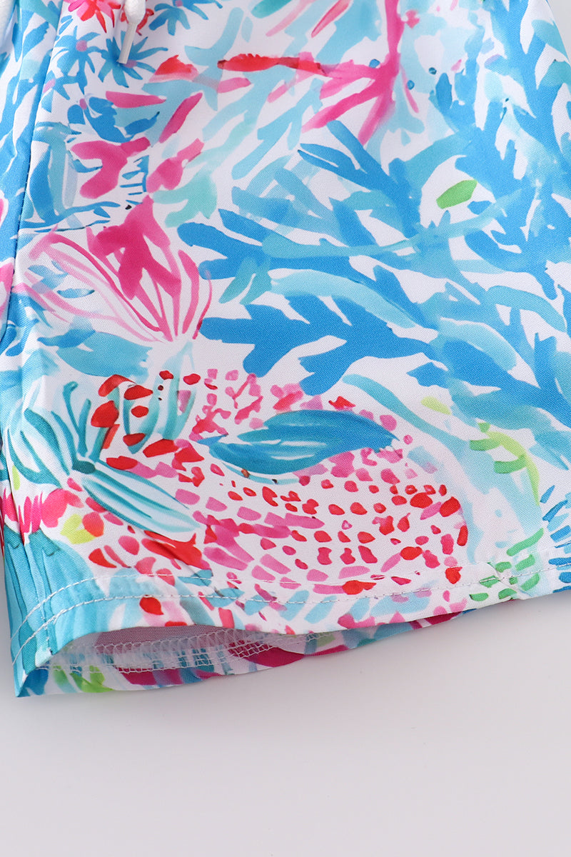 Seaweed boy trunk shorts