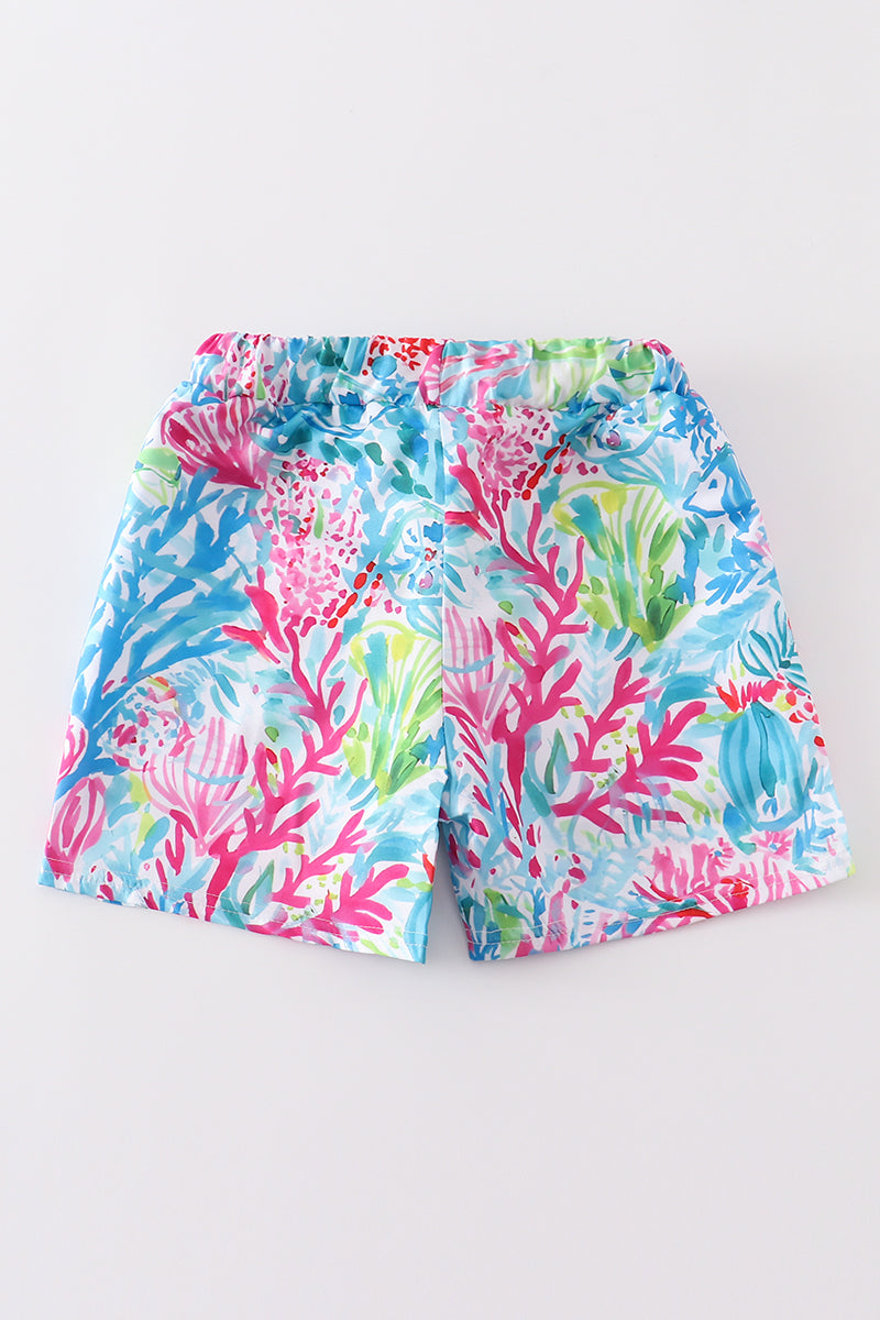 Seaweed boy trunk shorts