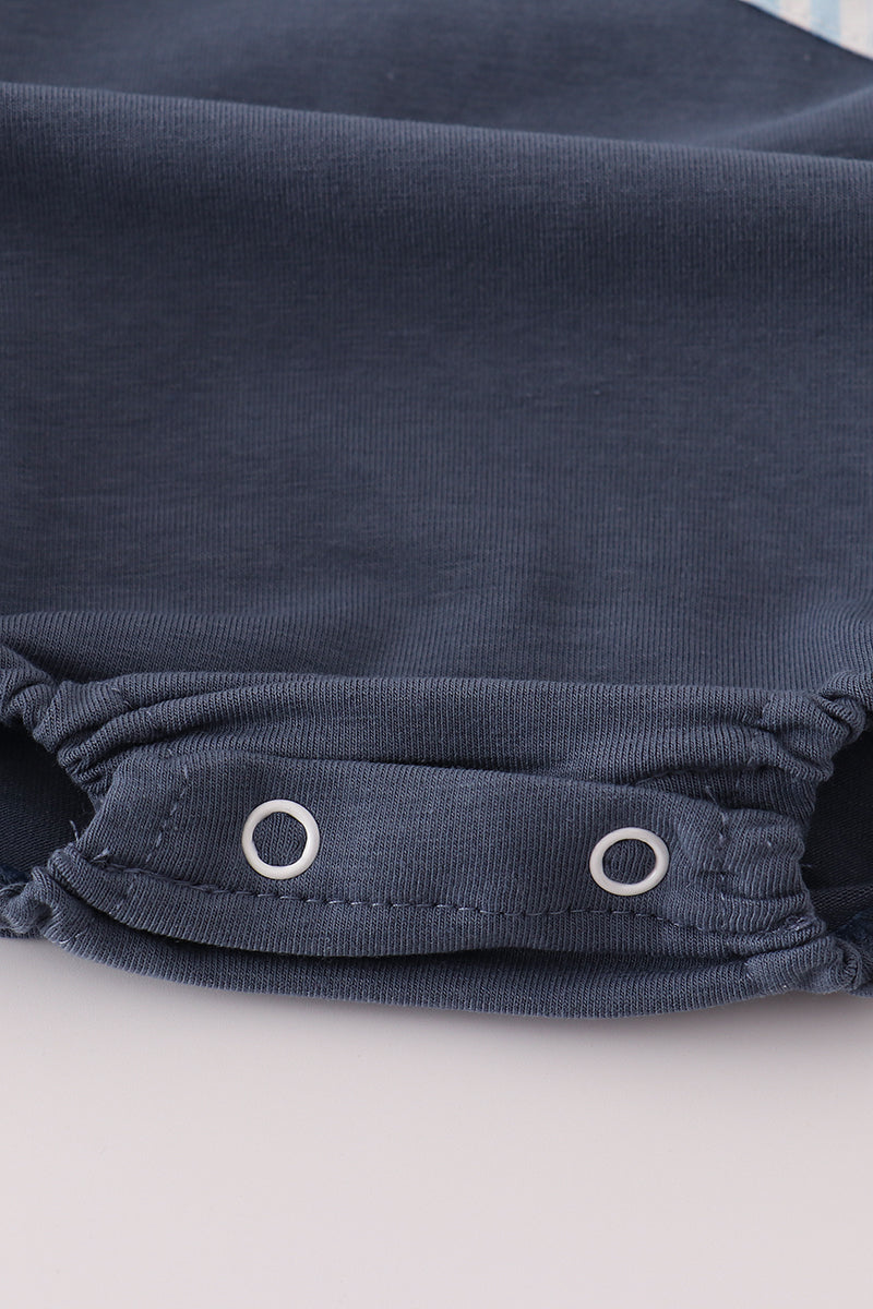 Blue stripe pocket bubble